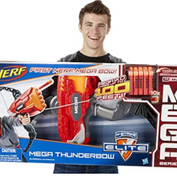 Nerf Mega ThunderBow Blaster - Picture 1 of 6
